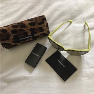 Dolce and Gabbana amazing mirrored sunglasses